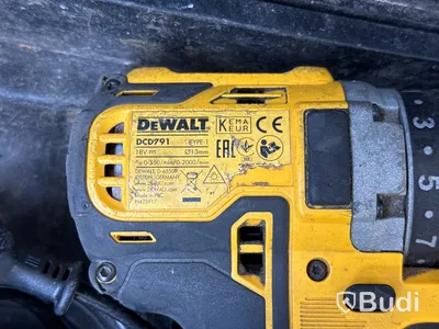 5 st batterimaskiner Dewalt