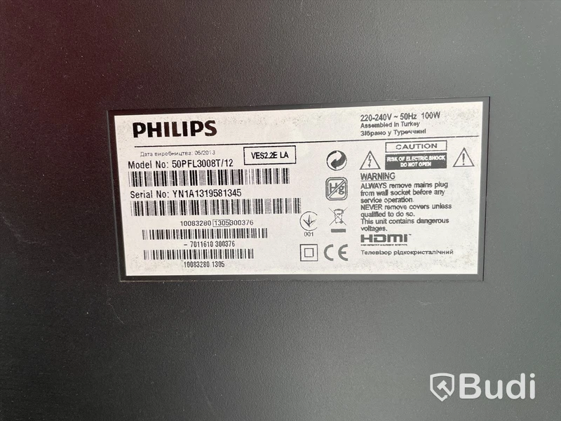 TV Philips 50PFL3008T/12