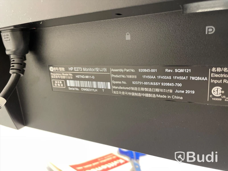 Datorskärm HP E273 Monitor