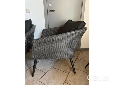 2st Grå fåtöljer