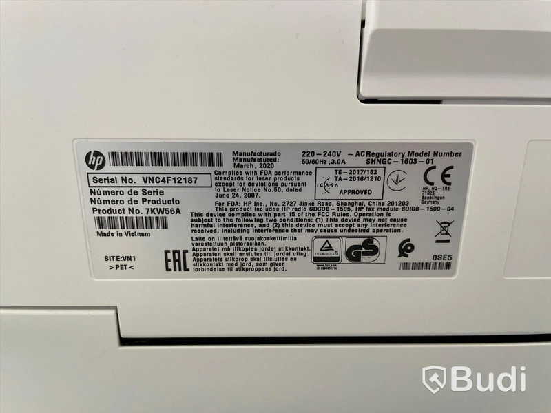 Skrivare HP Laser Jet PRO MFP M183fw