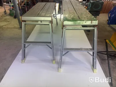 2 st aluminiumbockar