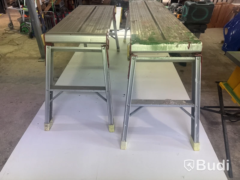 2 st aluminiumbockar