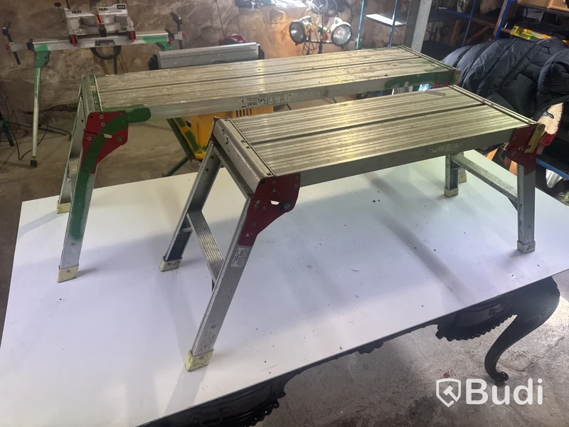 2 st aluminiumbockar