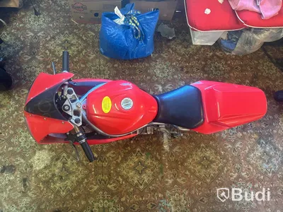 Minibike med ställ