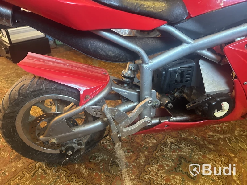 Minibike med ställ