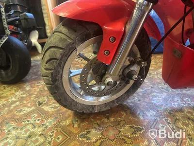 Minibike med ställ