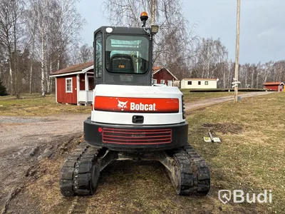 Bandgrävare Bobcat E50 med tiltrotator & redskap | 3989h | 2011