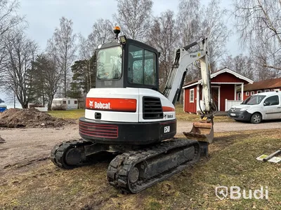 Bandgrävare Bobcat E50 med tiltrotator & redskap | 3989h | 2011