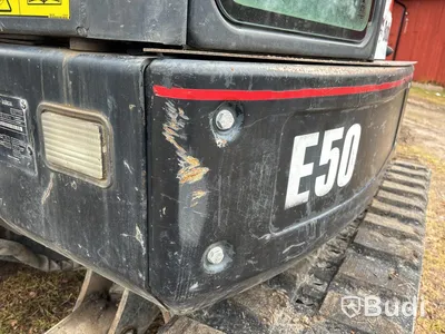 Bandgrävare Bobcat E50 med tiltrotator & redskap | 3989h | 2011