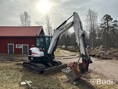 Bandgrävare Bobcat E50 med tiltrotator & redskap | 3989h | 2011
