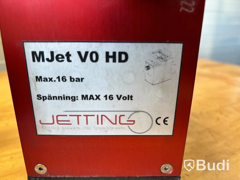 Fiberblås Jetting MJet V0 HD med logg