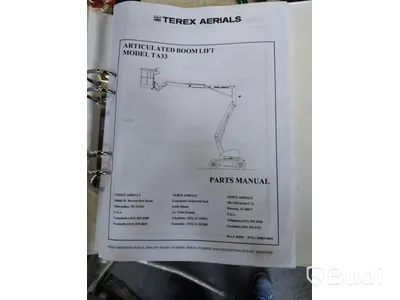 Vikbomslift Terex TA33E repobjekt
