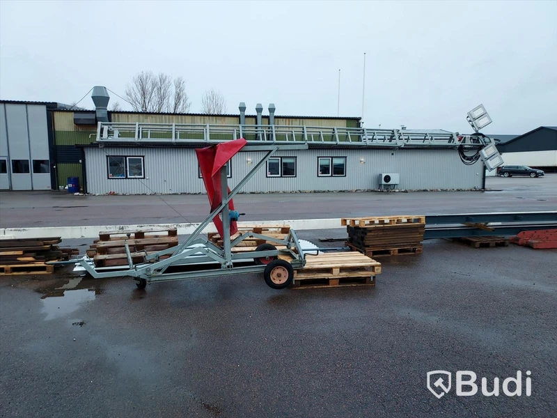 Belysningsmast FeRex Conlight 12m med ledbelysning