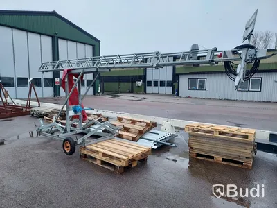 Belysningsmast FeRex Conlight 12m med ledbelysning