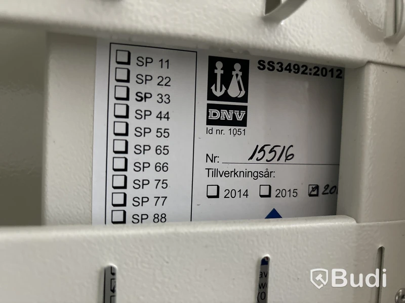 Värdeskåp Scandinavian Safe SP-65-KEYE - pinkod saknas