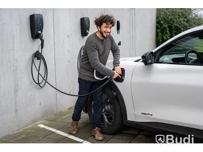 Elbilsladdare, fristående - Bidrag från Circle K tillsammans med Zaptec PRO - värde ca 12 000 kr