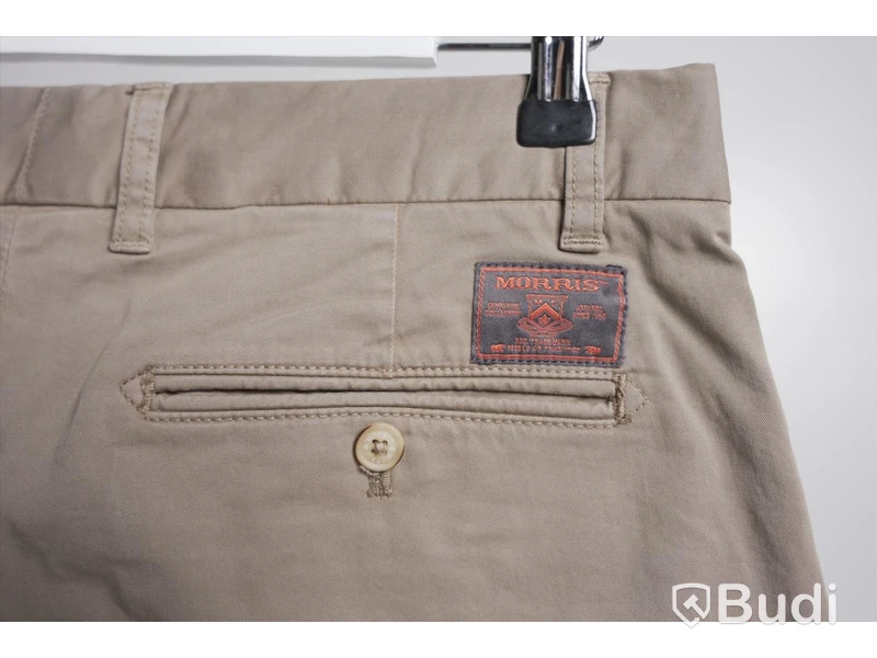Shorts - Morris, Regular chino shorts, "grön", strl. 31, Herr. Ny.