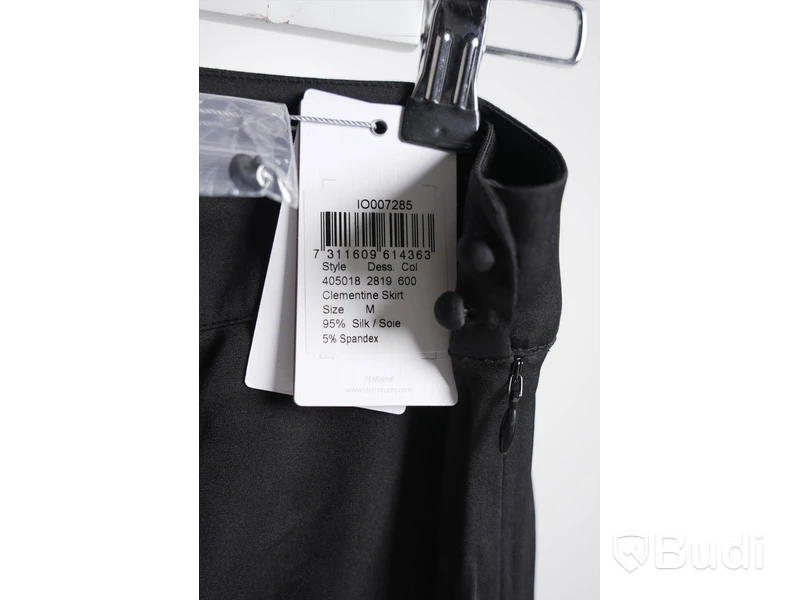 Kjol silke - Stenströms, Clementine SS22, svart, strl. M, Dam. Ny.