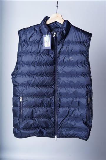 Dunväst - Gant, The Light Down Gilet, marinblå, strl. L.