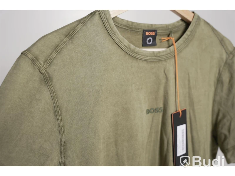 T-shirt - Hugo Boss, Tokks SS22, grön, Strl. S, Herr. Ny.