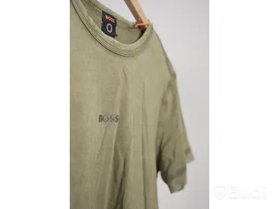 T-shirt - Hugo Boss, Tokks SS22, grön, Strl. S, Herr. Ny.