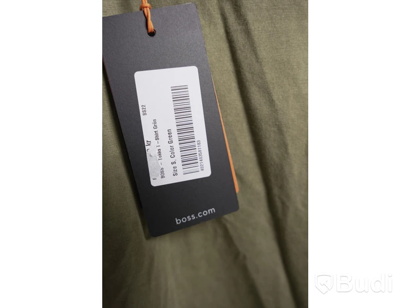 T-shirt - Hugo Boss, Tokks SS22, grön, Strl. S, Herr. Ny.