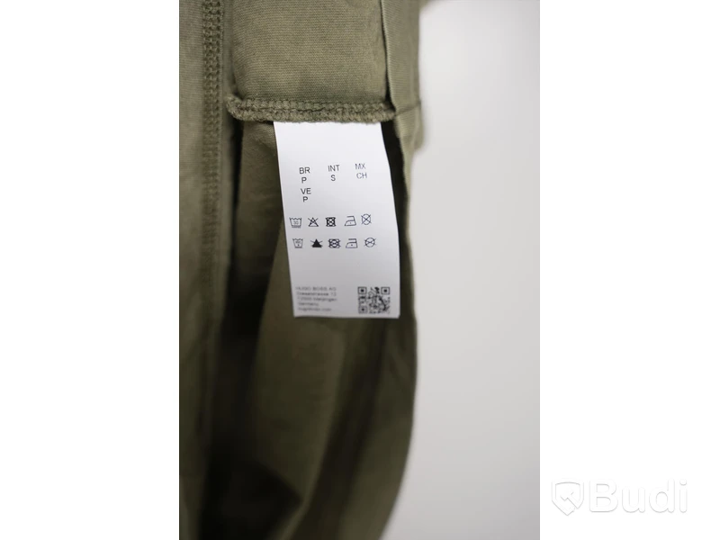 T-shirt - Hugo Boss, Tokks SS22, grön, Strl. S, Herr. Ny.
