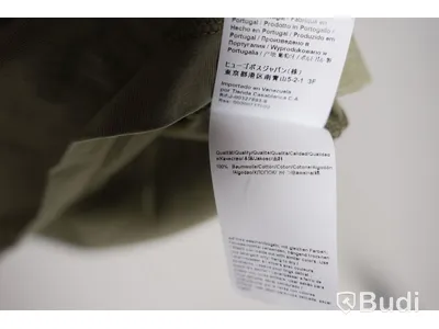 T-shirt - Hugo Boss, Tokks SS22, grön, Strl. S, Herr. Ny.