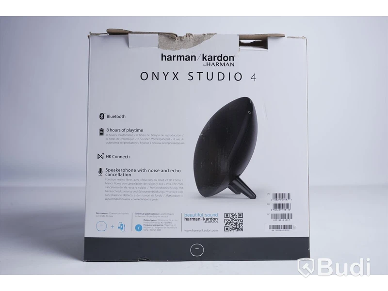Trådlös högtalare - Harman/Kardon Onyx Studio 4, OBS! Strömsladd saknas