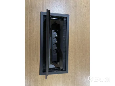 konferensbord med eluttag - Balzar Beskow AB, Magnum (Mått 2200x1000 mm)