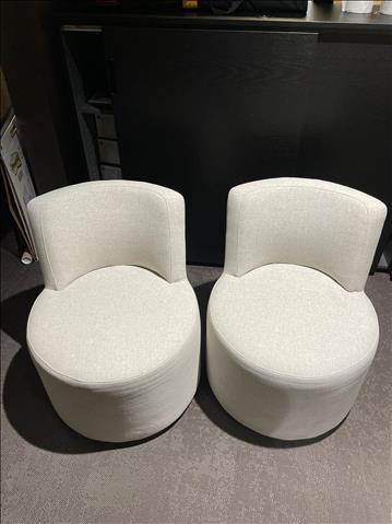 2st Fåtöljer med snurr -IKEA