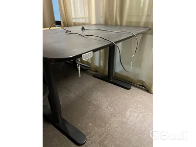 Elektriskt höj-och sänkbart skrivbord (120x80 cm)
