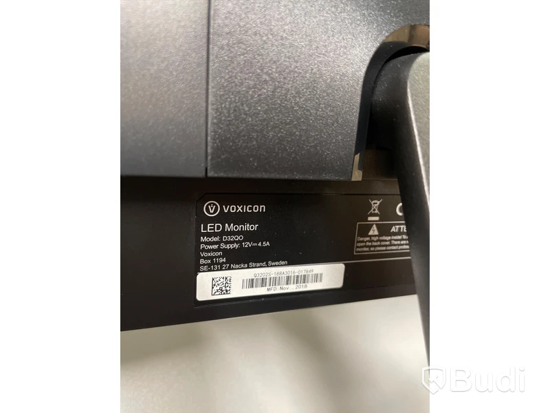 Datorskärm - Voxicon LED monitor D32QO