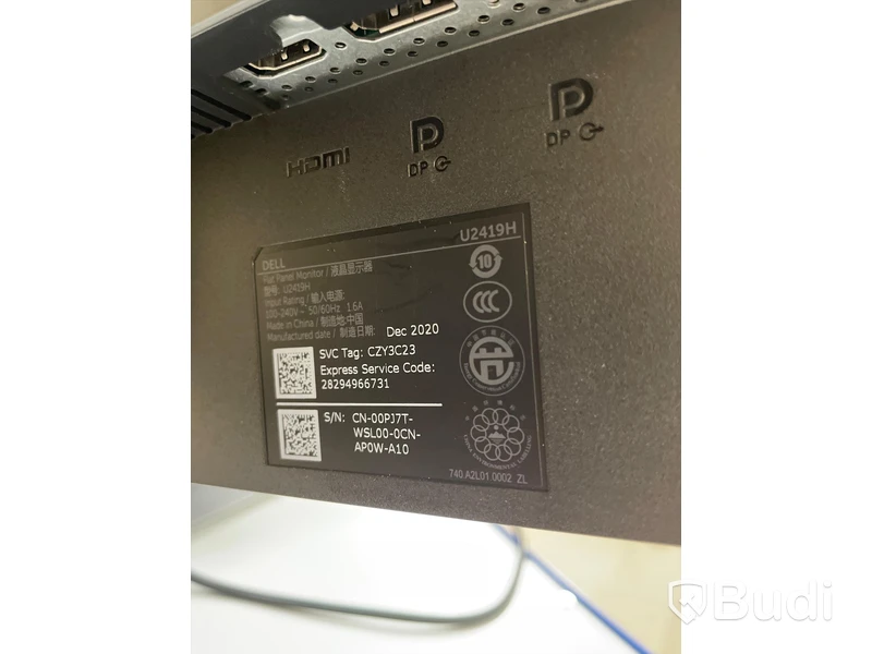 2st Datorskärmar -  DELL P2419H och U2419H