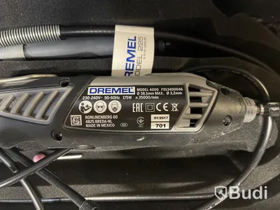 Dremel 4000 verktyg med div tillbehör