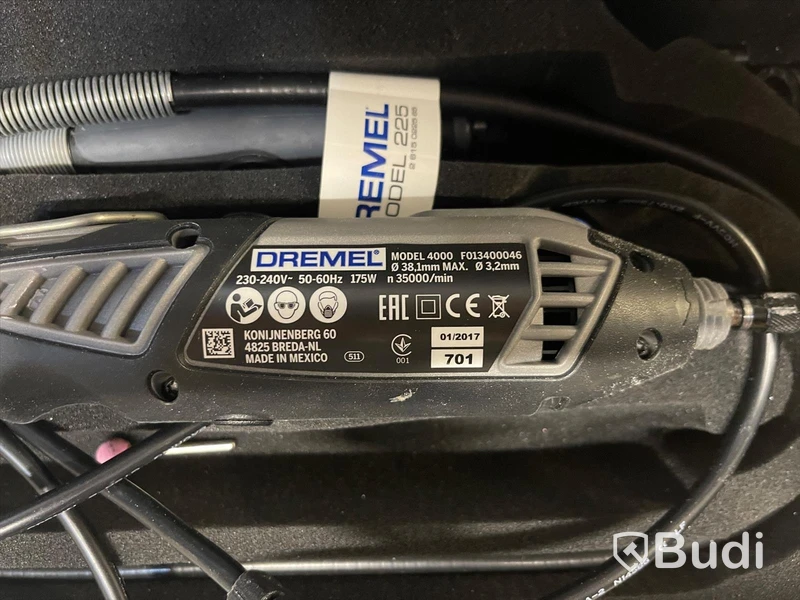 Dremel 4000 verktyg med div tillbehör