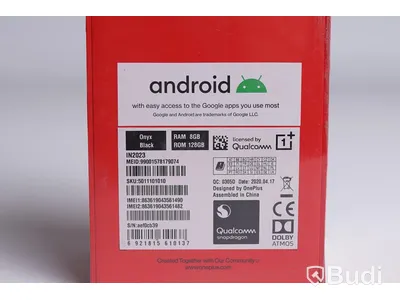 Mobil - OnePlus 8, Onyx Black, Ram 8GB, ROM 128GB. Ny, Obruten förpackning.