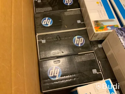 1st pall med div laserpatroner till HP och Brother. Både brutet och obrutet