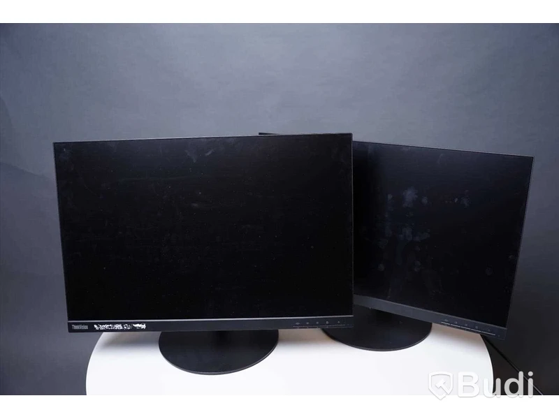 Datorskärmar 2st - Lenovo ThinkVision T24i-10, Lenovo ThinkVision T24d-10.