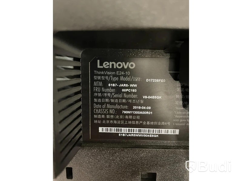 Datorskärmar 2st Lenovo Thinkvision E24-10
