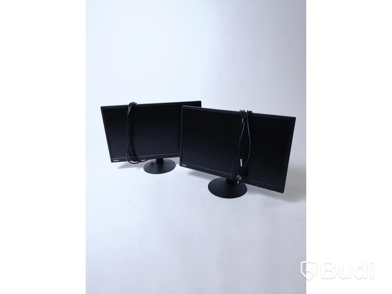 2 st Lenovo ThinkVision E24-10, 24” datorskärmar