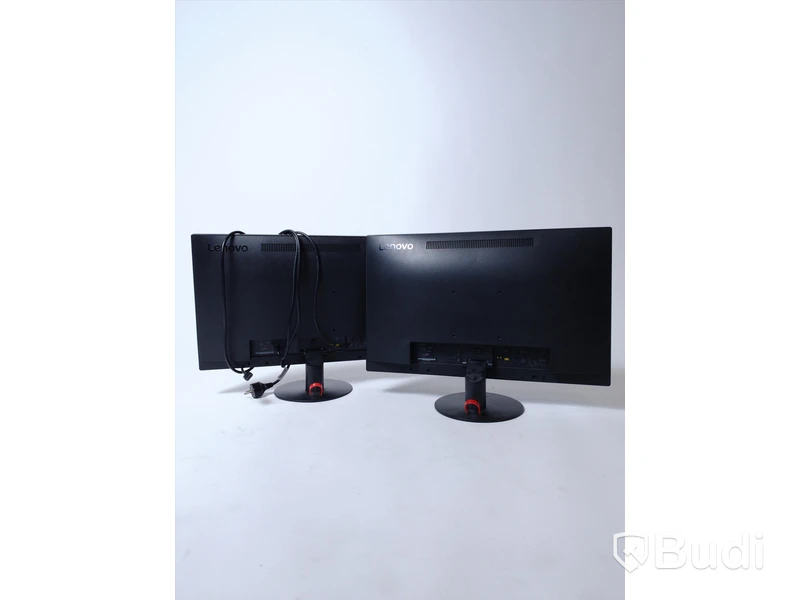 2 st Lenovo ThinkVision E24-10, 24” datorskärmar
