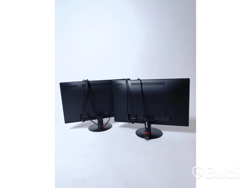 2 st Lenovo ThinkVision E24-10, 24” datorskärmar