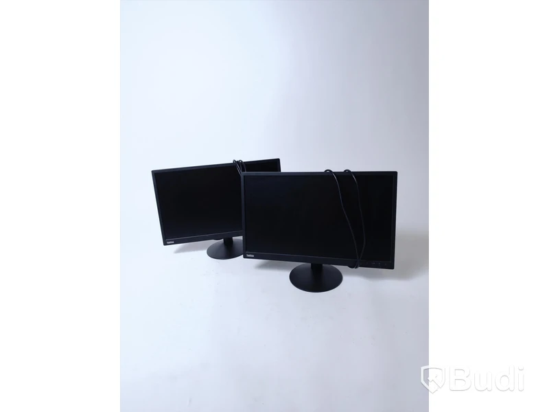 2 st Lenovo ThinkVision E24-10, 24” datorskärmar