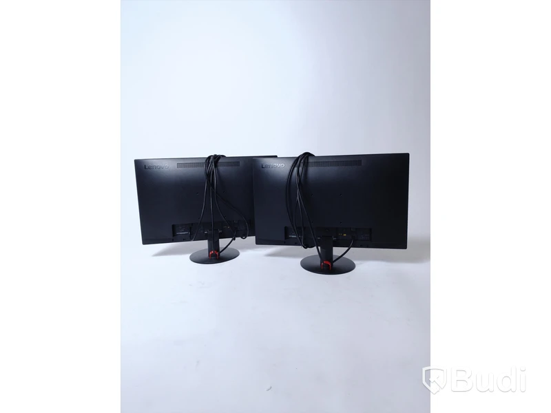 2 st Lenovo ThinkVision E24-10, 24” datorskärmar