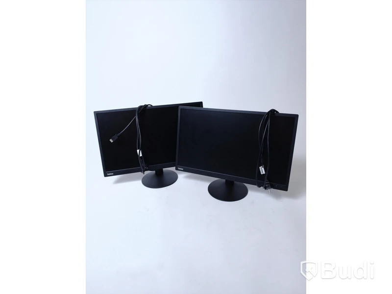 2 st Lenovo ThinkVision E24-10, 24” datorskärmar