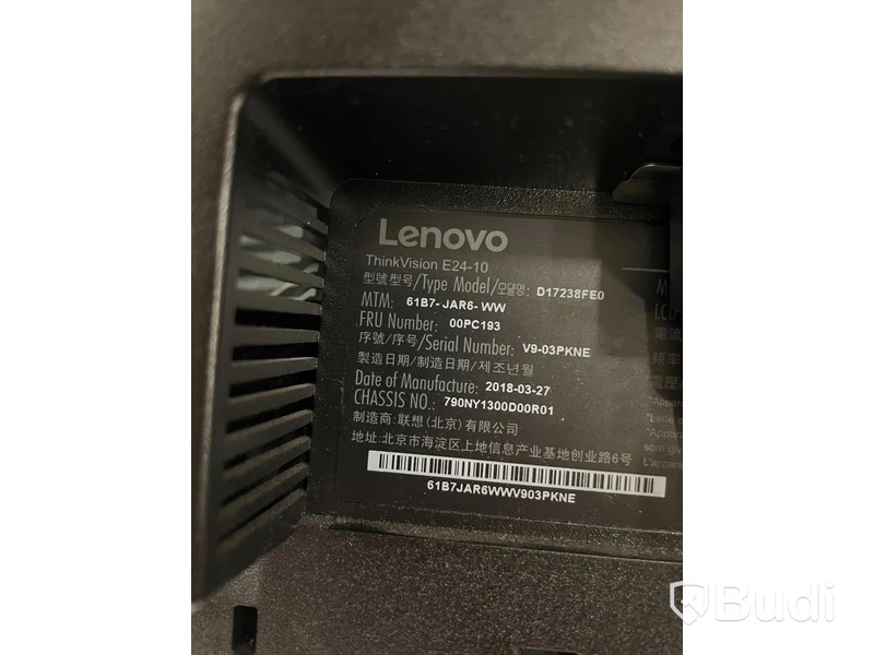 Datorskärmar 2st Lenovo Thinkvision E24-10