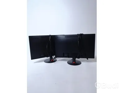 2 st Lenovo ThinkVision E24-10, 24” datorskärmar