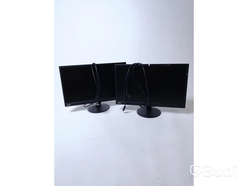 2 st Lenovo ThinkVision E24-10, 24” datorskärmar
